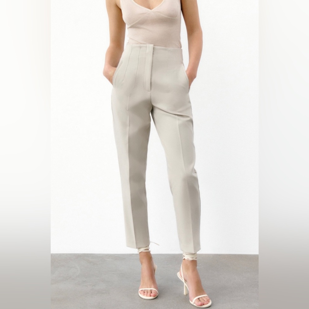 Zara high waisted pants xs